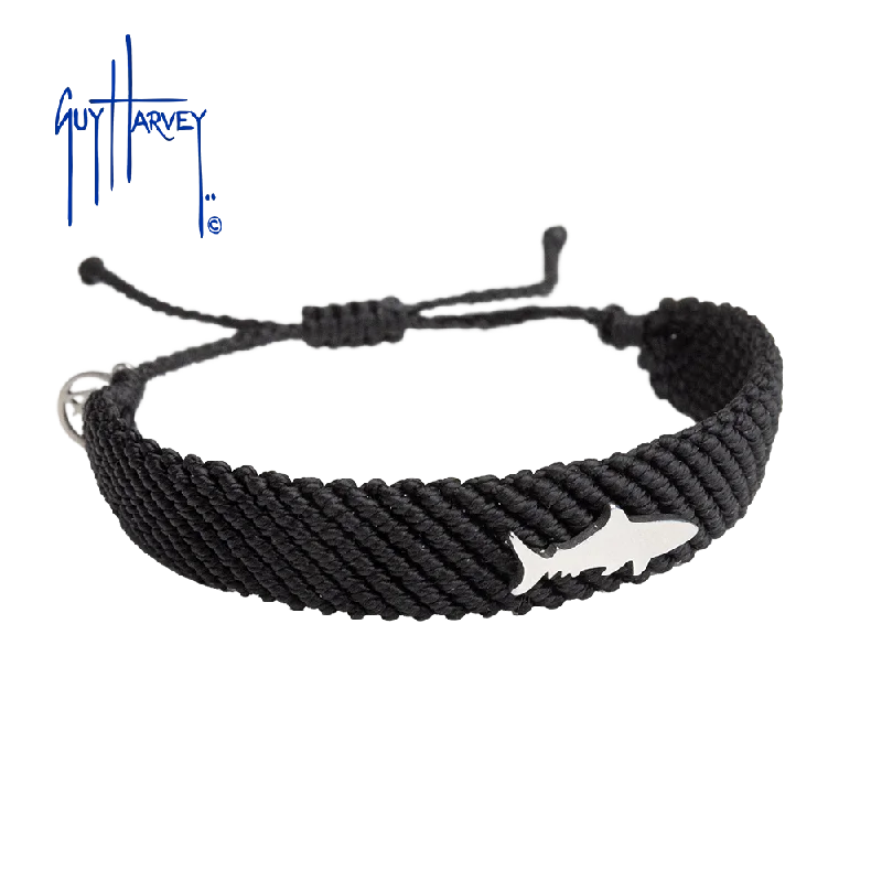 Guy Harvey Braided Shark Bracelet