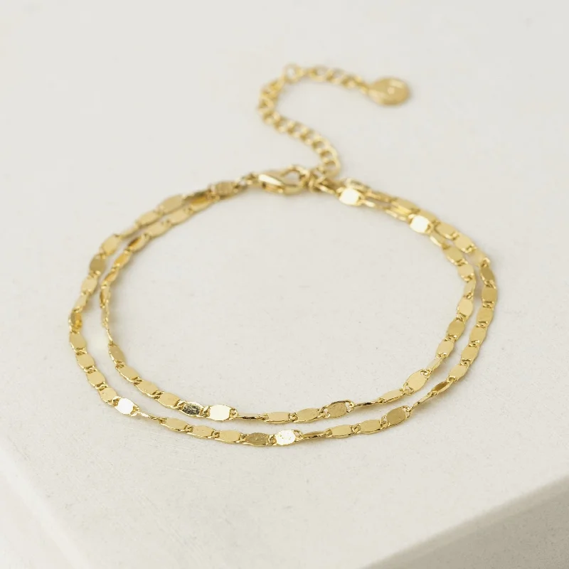 Cleo Double Bracelet Gold