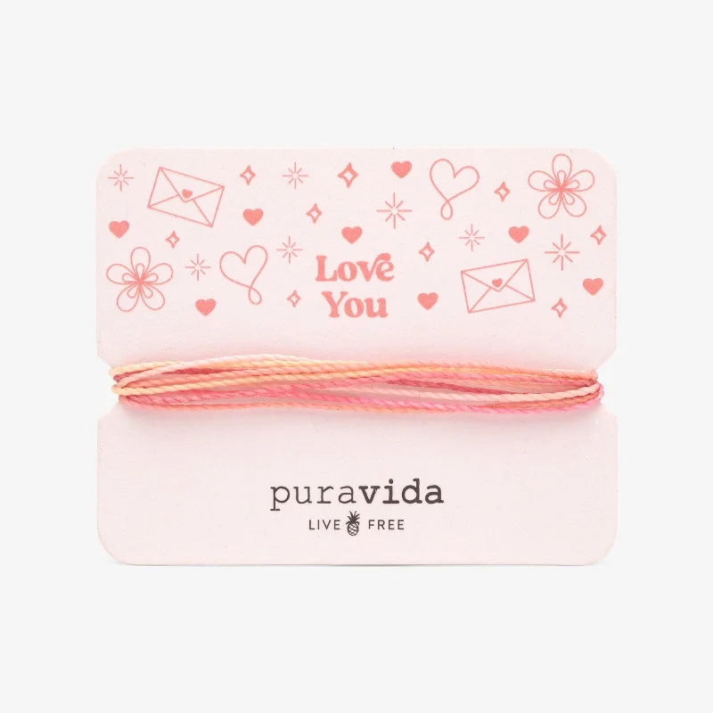 Love You Bracelet Card