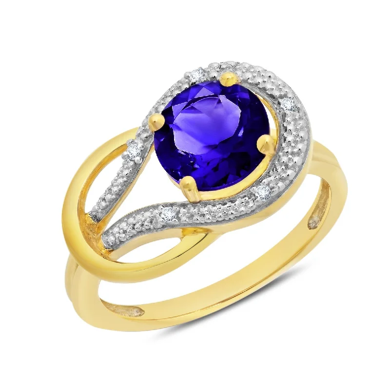 created blue sapphire