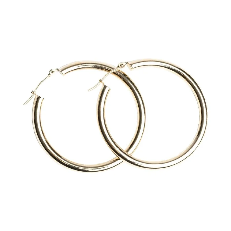 Classic Gold Hoop Earrings