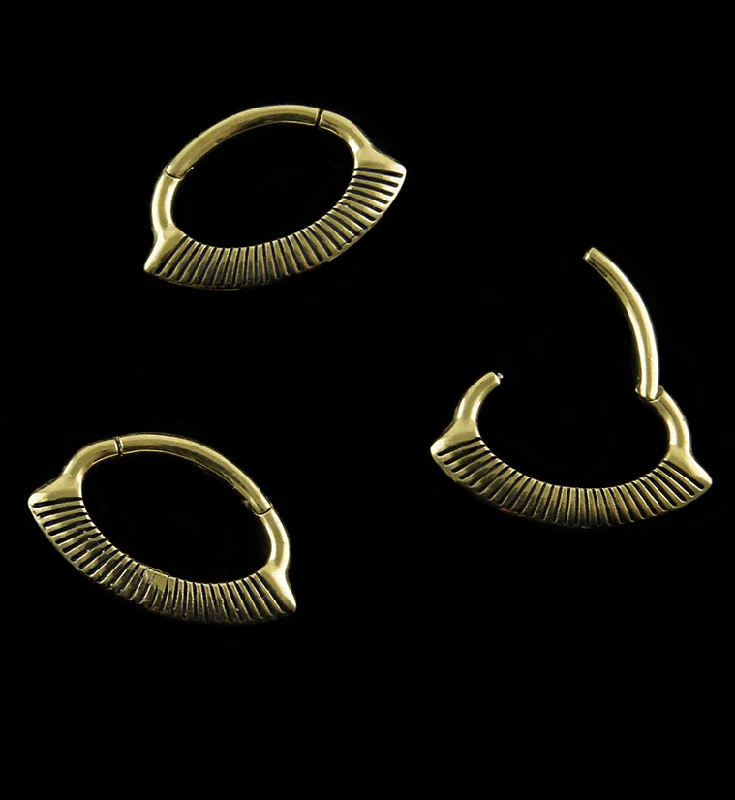 16G Gold PVD Novel Septum Clicker