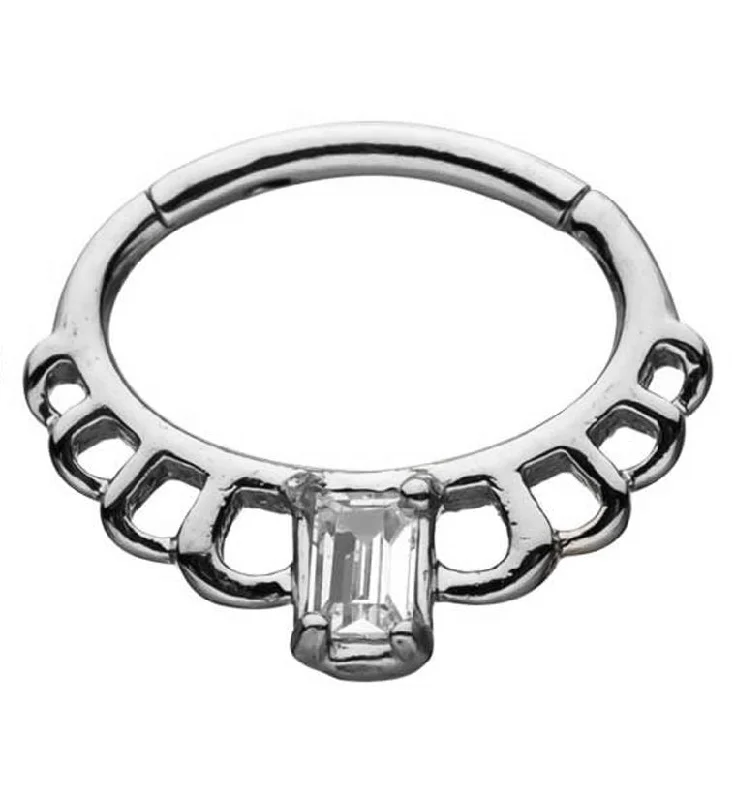 Exsect CZ Hinged Segment Ring