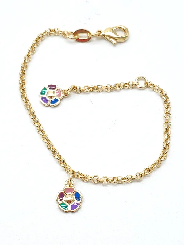 Kid Bracelet 05, Width-1.5mm, Length-5 inch+0.75 inch