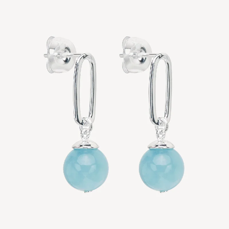 Ulysses Aquamarine Earrings